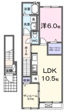 スプリング・ガーデンの物件間取画像